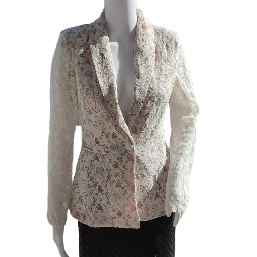 Esley Collection, two tone blazer